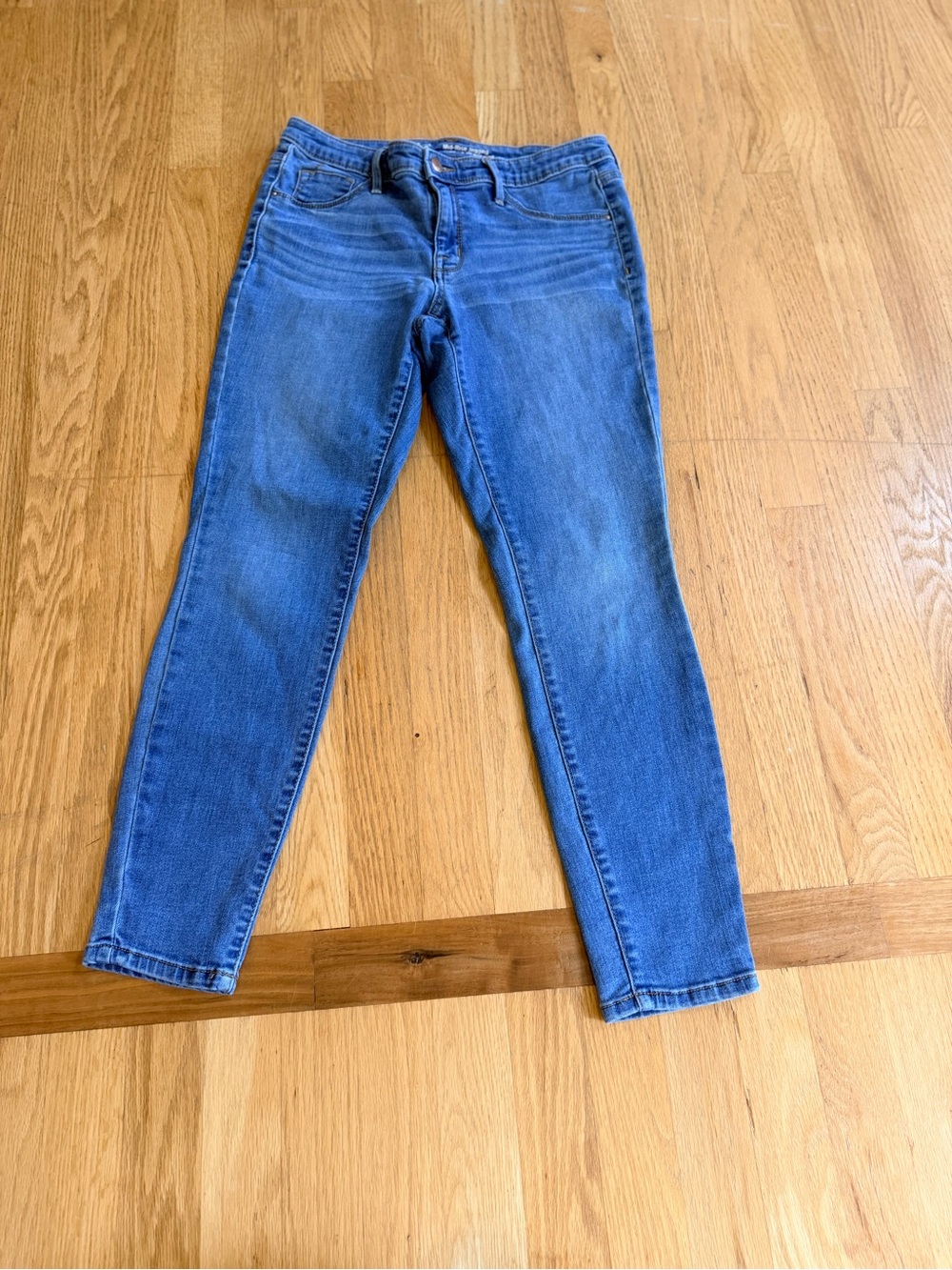 Ladies Size 8/29 "Massimo" Medium Blue MID RISE Jegging Jeans GUC